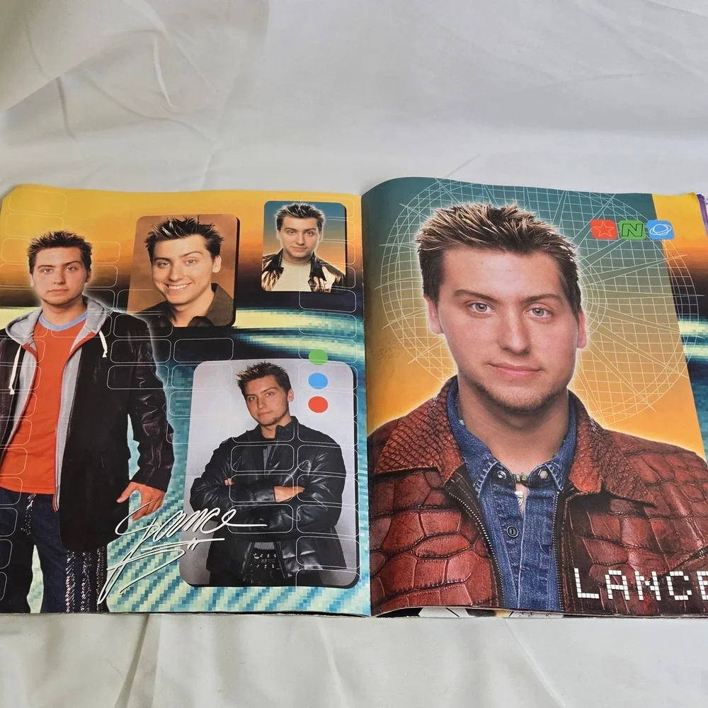 N'SYNC 2001 Pop Odyssey Tour Program‎ Concert Souvenir Collectible Vintage Y2K